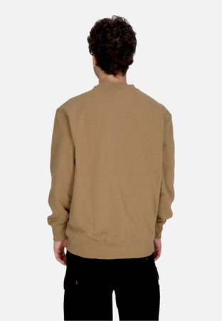 ELEMENT Felpa Leggera Girocollo Uomo Cornell Cipher Crewneck Khaki da uomo
