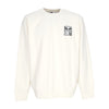 OBEY Felpa Leggera Girocollo Uomo Eyes Icon 2 Crew Premium French Terry Unbleached da uomo