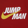 JORDAN Felpa Leggera Girocollo Uomo Jumpman Fleece Crew Gym Red da uomo