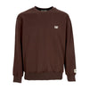 CATERPILLAR Felpa Leggera Girocollo Uomo Logo Crewneck Brown da uomo