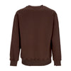 CATERPILLAR Felpa Leggera Girocollo Uomo Logo Crewneck Brown da uomo