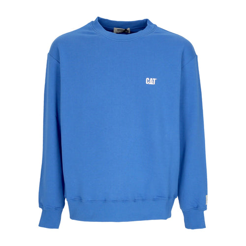 CATERPILLAR Felpa Leggera Girocollo Uomo Logo Crewneck Sky Diver da uomo
