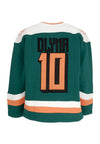 DOLLY NOIRE Felpa Tipo Hockey Uomo Blur Hockey Crewneck Forest Green da uomo
