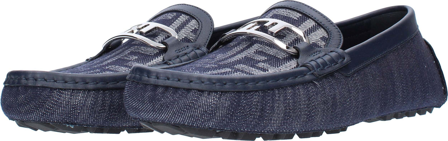 Fendi-Scarpe-basse-Denim-da-uomo