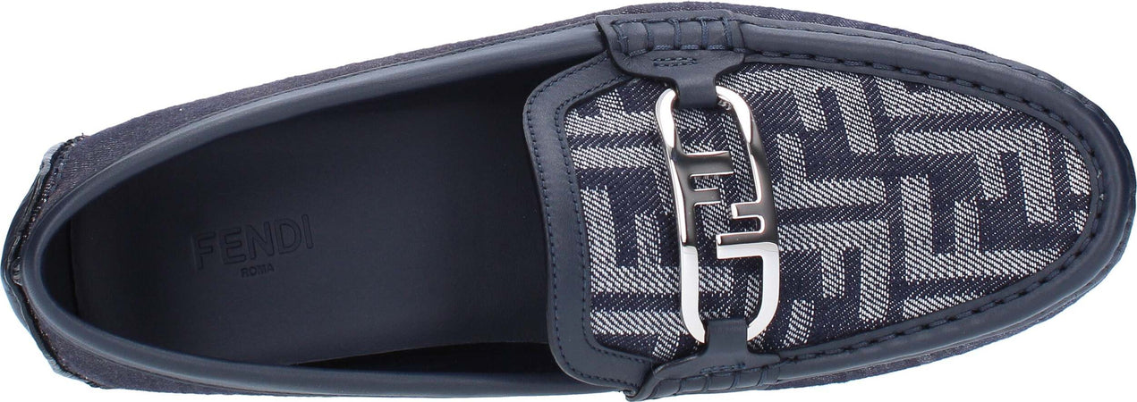 Fendi-Scarpe-basse-Denim-da-uomo