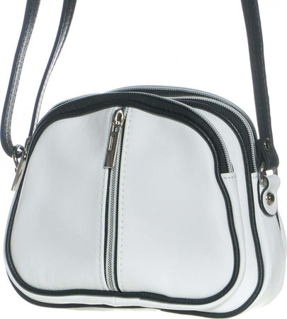 Fenu---Flap-Bag-da-Donna-Bianco-In-Vera-Pelle