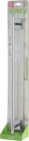 FERIDRAS---PORTA-ASCIUGAMANI-55-CM-CROMO-SERIE-EASY,-DOPPIO-FISSAGGIO