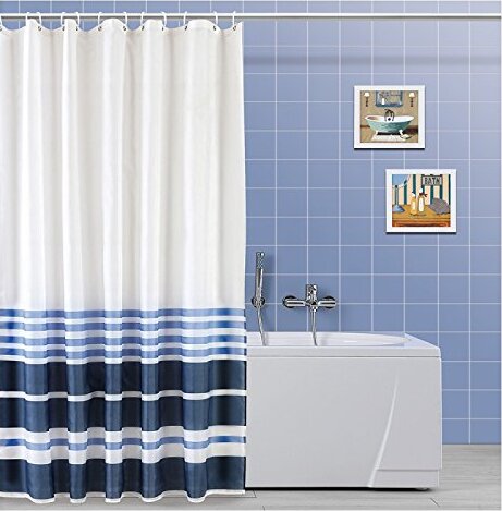 FERIDRAS-187010-Tenda-Doccia,-Poliestere,-Multicolore,-5x180x200-cm