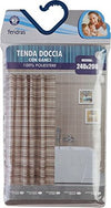 FERIDRAS-187074-Tenda-Doccia,-Poliestere,-Multicolore,-5x240x200-cm