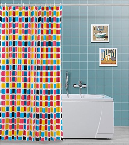 FERIDRAS-187075-Tenda-Doccia,-Multicolore,-5x120x200-cm