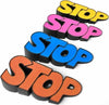 FERMA PORTA CON SCRITTA TESTO STOP FERMAPORTA GADGET IDEA REGALO COLORE CASUALE  Trade Shop italia - Napoli, Commerciovirtuoso.it