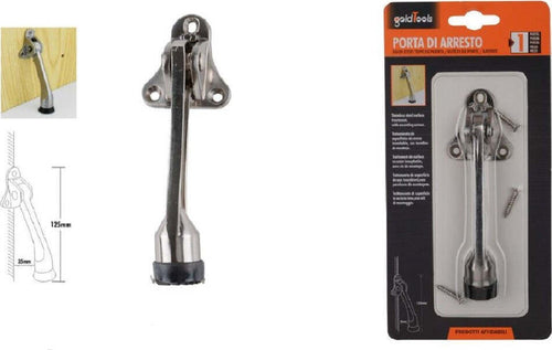 Ferma Porta In Acciaio Base Antiscivolo Blocca Porta Viti Fermaporta 125mm 91103 Casa e cucina/Decorazioni per interni/Accessori decorativi/Fermaporte Trade Shop italia - Napoli, Commerciovirtuoso.it
