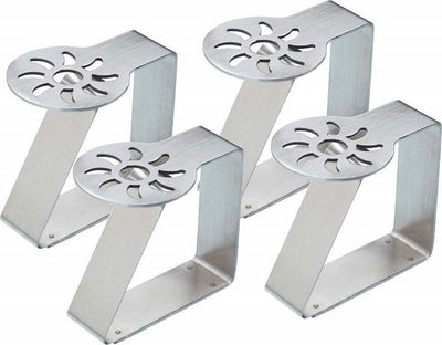 Ferma Tovaglia Fermatovaglia Tavola Acciaio Sole Clip Set 4pz Molla Gancio Tavole Casa, arredamento e bricolage > Cucina > Accessori cucina Trade Shop italia - Napoli, Commerciovirtuoso.it