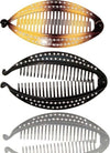 Fermacoda-Pesce-Glitter-Brillantini-Banana-Pettine-Ferma-Coda-Ferma-Capelli