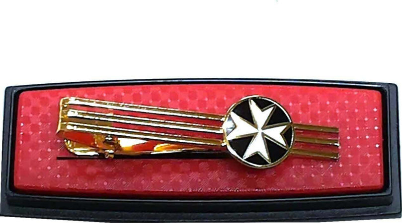 Fermacravatta Ordine Malta Smom Spilla Moda/Uomo/Gioielli/Gemelli ed accessori per camicie/Fermacravatte Il Distintivo - Pesaro, Commerciovirtuoso.it