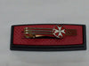 Set gemelli + fermacravatta Malta rosso