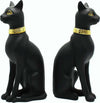 Fermalibri Egyptian Cat in Ceramica 100% Nero E Oro Coppia Di Gatti Cancelleria e prodotti per ufficio/Archivio ufficio e accessori per scrivania/Accessori da scrivania e archiviazione/Fermalibri Leclaf - Napoli, Commerciovirtuoso.it