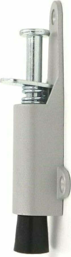 FERMAPORTA-A-PEDALE-130MM---VERNICIATO-COLORE-ARGENTO