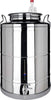 Fermentatore inox professionale per birra artigianale, Fondo Piano con tappo a vite Casa e cucina/Produzione di birra e vino artigianali/Fermentazione/Fermentatori La Zappa - Altamura, Commerciovirtuoso.it