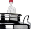 Fermentatore inox professionale per birra artigianale, Fondo Piano con tappo a vite Casa e cucina/Produzione di birra e vino artigianali/Fermentazione/Fermentatori La Zappa - Altamura, Commerciovirtuoso.it