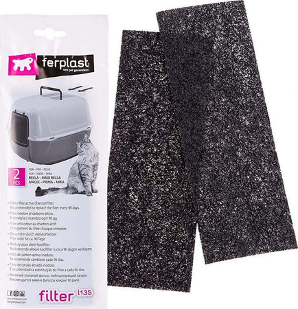 Ferplast Filtro carbone attivo Prodotti per animali domestici/Gatti/Lettiere e accessori/Sabbia e lettiere Scontolo.net - Potenza, Commerciovirtuoso.it
