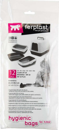 Ferplast Sacchetti igienici per lettiera FPI 5362 Prodotti per animali domestici/Gatti/Lettiere e accessori/Sabbia e lettiere Scontolo.net - Potenza, Commerciovirtuoso.it