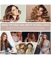 Ferro Arricciacapelli Da 32mm Arriccia Capelli Automatico Girevole Rotante 360°