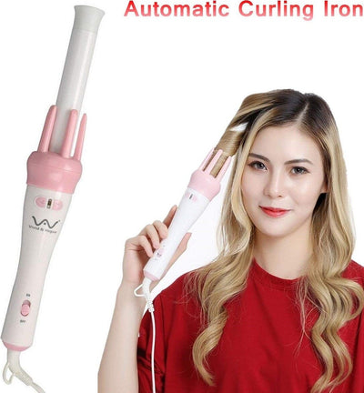 FERRO ARRICCIACAPELLI PIASTRA ROTANTE ARRICCIA CAPELLI RICCI AUTOMATICO PETTINE  Trade Shop italia - Napoli, Commerciovirtuoso.it