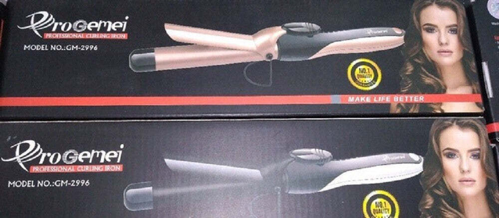 Ferro Arricciacapelli Professionale Piastra Per Capelli Ricci In Ceramica Gm2996 Salute e Bellezza > Cura dei Capelli > Piastre per capelli Trade Shop italia - Napoli, Commerciovirtuoso.it