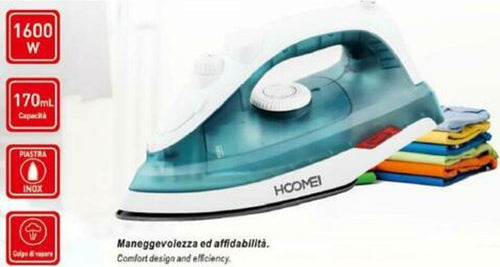 Ferro Da Stiro 1600w 170ml Piastra Inox Maneggevole Con Impugnatura Ergonomica Ferri Da Stiro Trade Shop italia - Napoli, Commerciovirtuoso.it