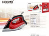 Ferro-Da-Stiro-2000-Watt-Serbatoio-300-Ml-Piastra-In-Ceramica-Stiratura-A-Vapore