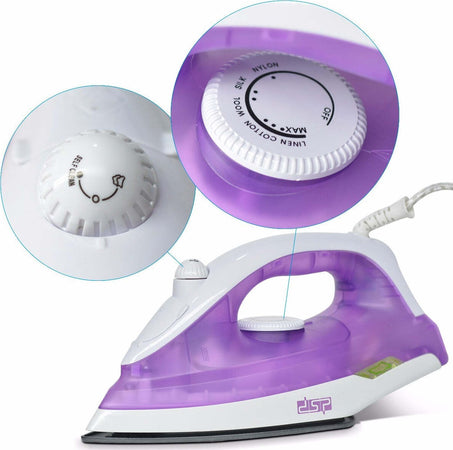 FERRO DA STIRO A VAPORE 1500W PIASTRA IN CERAMICA STIRATURA VERTICALE IRON 1002B Casa e cucina/Ferri da stiro e accessori/Ferri da stiro/Ferri a vapore Trade Shop italia - Napoli, Commerciovirtuoso.it