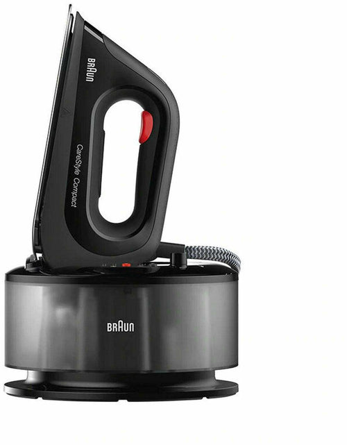 Ferro da Stiro a Vapore Braun 2200 W 1.3 L EloxalPlus IS 2058 BK 5 Bar Nero