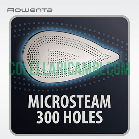Ferro da Stiro a Vapore con Piastra in Microsteam 300 Rowenta DW4110 Autosteam Potenza 2350 W