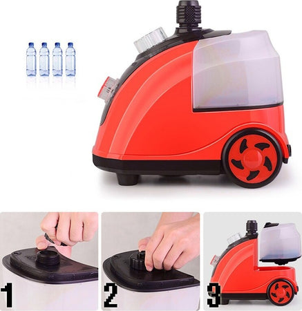 Ferro Da Stiro A Vapore Q-yt206 2000 Watt Stira Facile Vaporetto Ultra Veloce Casa e cucina/Ferri da stiro e accessori/Stiratrici a vapore verticali Trade Shop italia - Napoli, Commerciovirtuoso.it