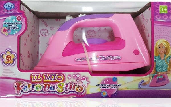 Ferro-Da-Stiro-Stirando-Sartoria-Sarta-Vestito-Gioco-Bimba-Bambini-Giocattolo