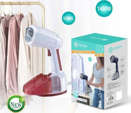 Ferro Da Stiro Verticale 1400 Watt Rimuovi Pieghe Vestiti Vapore 350ml Tx-8252 Casa e cucina/Ferri da stiro e accessori/Ferri a caldaia Trade Shop italia - Napoli, Commerciovirtuoso.it