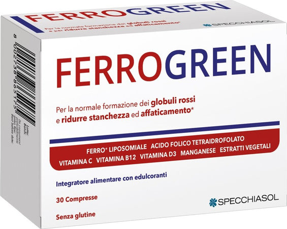 FERROGREEN-integratore-alimentare-30-compresse-Specchiasol