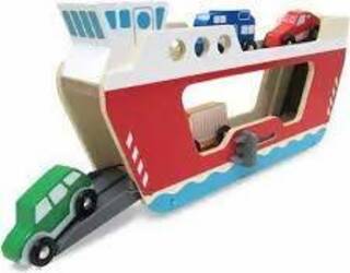 Ferryboat Melissa e Doug Nave Traghetto con Auto Gioco in legno Gioco in legno Papau - Giammoro, Commerciovirtuoso.it