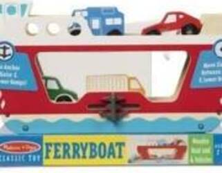 Ferryboat Melissa e Doug Nave Traghetto con Auto Gioco in legno Gioco in legno Papau - Giammoro, Commerciovirtuoso.it