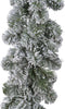 Festone-Abete-Innevato-270cm-Kaemingk