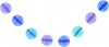 Festone-Azzurro-Pois-8-Sfere-Sfera-12cmx2m-Tondo-Nido-Ape-Ghirlanda-Compleanni