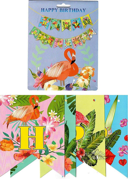 Festone Carta Scritta Happy Birthday Fenicottero Bandierine 13 Lettere Cc39742 Casa, arredamento e bricolage > Prodotti per Feste > Festoni e Palloncini Trade Shop italia - Napoli, Commerciovirtuoso.it