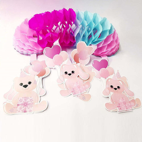 Festone Con Pendente Animali Colore Rosa Azzurro 4 Metri Orsetti In Carta Festa Casa, arredamento e bricolage > Prodotti per Feste > Festoni e Palloncini Trade Shop italia - Napoli, Commerciovirtuoso.it
