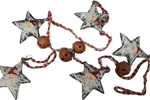 Festone con stelle e campanelle in latta per Albero di Natale addobbi natalizi Casa e cucina/Decorazioni per interni/Addobbi e decorazioni per ricorrenze/Decorazioni natalizie/Addobbi e decorazioni/Campanelli e campanelli da slitta MagiediNatale.it - Altamura, Commerciovirtuoso.it