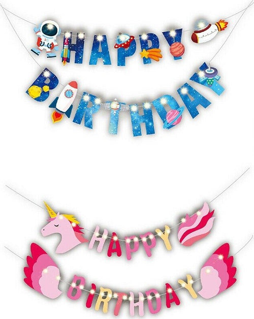 Festone Led Buon Compleanno Decorazioni Addobbi Happy Birthday Rosa Celeste 3 Mt Casa, arredamento e bricolage > Prodotti per Feste > Festoni e Palloncini Trade Shop italia - Napoli, Commerciovirtuoso.it