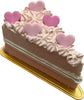 Fetta di torta finta da esposizione rosa con cuoricini Casa e cucina/Teglie da forno e accessori per pasticceria/Accessori e utensili per pasticceria/Utensili decorativi/Torte e dolci finti Led Mall Home - Napoli, Commerciovirtuoso.it