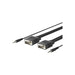 VivoLink PROVGAS15 15m VGA (D-Sub) + 3.5mm VGA (D-Sub) + 3.5mm Schwarz VGA-Kabel (PROVGAS15)