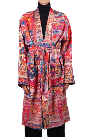 LA FEMME BLANCHE La Femme Blanche - Kimono - 470160 - Fantasia fuxia da donna
