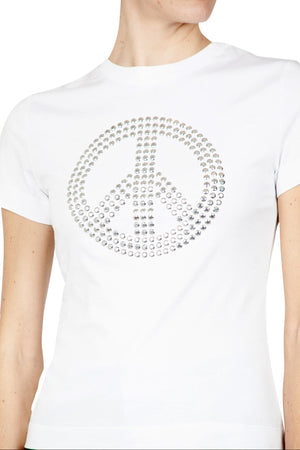 MO5CH1NO JEANS - MOSCHINO MO5CH1NO JEANS - Moschino - T-shirt - 430118 - Bianco da donna